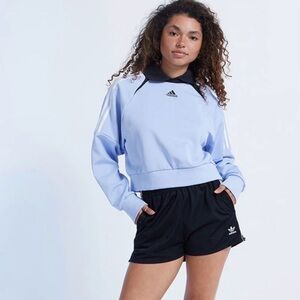 NWT Adidas Express Sweatshirt Light Blue Women’s Size XS